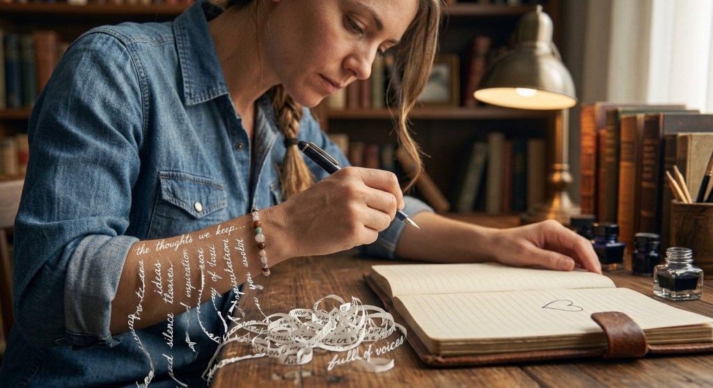 Tonight the words fall off my arms as if to refuse to land on the page, for what is written is real and if the words simply do not make the page, the story about to unfold never rings&nbsp;true…